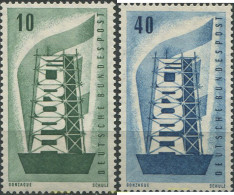 99969 MNH ALEMANIA FEDERAL 1956 EUROPA CEPT. RECONSTRUYENDO EUROPA - Ongebruikt