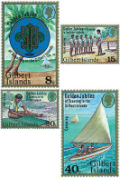 38951 MNH GILBERT 1977 50 ANIVERSARIO DEL ESCULTISMO EN LA ISLA DE GILBERT - Îles Gilbert Et Ellice (...-1979)