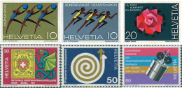 276578 MNH SUIZA 1971 ANIVERSARIOS - Nuevos