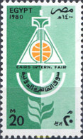 268267 MNH EGIPTO 1980 FERIA INTERNACIONAL DE EL CAIRO - Andere & Zonder Classificatie