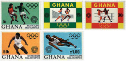 79357 MNH GHANA 1972 20 JUEGOS OLIMPICOS VERANO MUNICH 1972 - Ghana (1957-...)