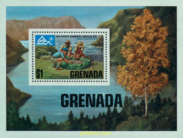 38187 MNH GRANADA 1975 14 JAMBOREE MUNDIAL EN NORUEGA - Grenada (1974-...)