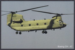 Inde India 2007 Mint Postcard Bangalore Air Show Boeing CH-47, United States Army, Aircraft, Aeroplane, Airplane - Indien