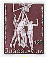 52022 MNH YUGOSLAVIA 1970 6 CAMPEONATO DEL MUNDO DE BALONCESTO - Nuevos