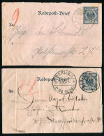 Berlin, 1890, RU 2, Brief - Other & Unclassified