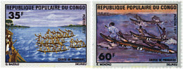 73381 MNH CONGO 1977 REGATAS DE PIRAGUAS. - Nuevas/fijasellos