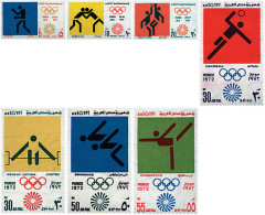 86692 MNH EGIPTO 1972 20 JUEGOS OLIMPICOS VERANO MUNICH 1972 - Other & Unclassified