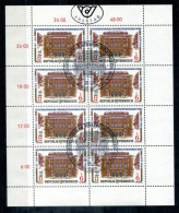 ÖSTERREICH 1971 KB FD Spec.canc. - Strafrechtskongress, Criminal Justice Congress - AUSTRIA / L'AUTRICHE - Blocks & Kleinbögen