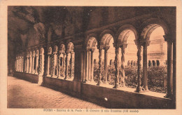 ITALIE - Roma - Basilica Di S Paolo - IL Ghlostro Di Sille Bizantino (XIII Secolo) - Carte Postale Ancienne - Churches