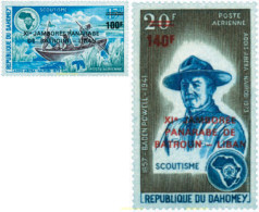 38453 MNH DAHOMEY 1974 11 JAMBOREE PANARABE EN BATROUN - Ungebraucht