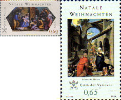 224326 MNH VATICANO 2008 NAVIDAD - Ongebruikt