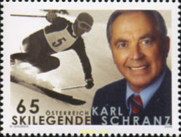 218182 MNH AUSTRIA 2008 70 ANIVERSARIO DE KARL SCHRANZ - Neufs