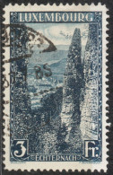 Luxemburg 1923 - Echternach - Wolfsschlucht 3 Fr Perf 11½ Gest - Nuevos