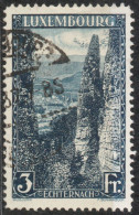 Luxemburg 1923 - Echternach - Wolfsschlucht 3 Fr Perf 11½ Gest - Neufs