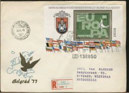 UNGHERIA - MAGYAR - FDC 1977 - EUROPA - FDC