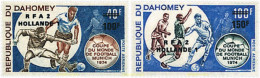 27465 MNH DAHOMEY 1974 COPA DEL MUNDO DE FUTBOL. ALEMANIA-74. VENCEDORES - Unused Stamps