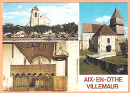 Ppgf/ CPSM Grand Format - AUBE - AIX EN OTHE - MULIVUES DE L'ÉGLISE - Sonstige & Ohne Zuordnung