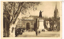 34  MONTPELLIER   VUE DU PEYROU  1945 - Montpellier