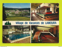 39 LAMOURA Vers Septmoncel La Combe Du Lac En 4 Vues Cafétéria Piscine Salle De Spectacles En 1989 Village Vacances - Septmoncel