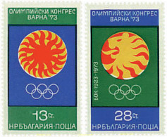 81474 MNH BULGARIA 1973 CONGRESO OLIMPICO EN VARNA - Unused Stamps