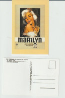 MARILYN MONROE Postcard Publicidad 6 - Reclame