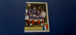 Figurina Panini Euro 2000 - 338 Squadra Francia Dx - Edition Italienne