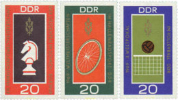 30699 MNH ALEMANIA DEMOCRATICA 1969 CAMPEONATOS MUNDIALES - Unused Stamps