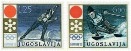 71152 MNH YUGOSLAVIA 1972 11 JUEGOS OLIMPICOS DE INVIERNO SAPPORO 1972 - Unused Stamps