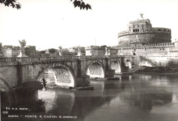 ITALIE - Roma - Ponte E Castel S Angelo - Vue Panoramique - Carte Postale Ancienne - Castel Sant'Angelo