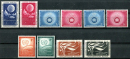 V -Nations Unies - United Nations (New York) - Année 1957 - N°48/55 - NSC ** - Unused Stamps