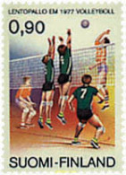 46444 MNH FINLANDIA 1977 CAMPEONATO DE EUROPA DE BALONVOLEA - Unused Stamps