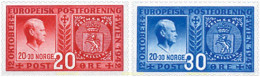 37096 MNH NORUEGA 1943 CONGRESO POSTAL EUROPEO EN VIENA - Nuovi