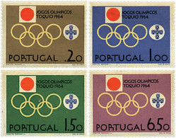 69278 MNH PORTUGAL 1964 18 JUEGOS OLIMPICOS VERANO TOKIO 1964 - Otros & Sin Clasificación