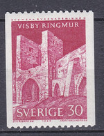 ARCHITECTURE HISTORY HERITAGE OLD TOWN HISTORISCHE BAUWERKE BÂTIMENTS HISTORIQUE VISBY SWEDEN 1965 MI 531 F 561 MNH(**) - Neufs