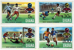 79696 MNH GHANA 1974 COPA DEL MUNDO DE FUTBOL. ALEMANIA-74 - Ghana (1957-...)