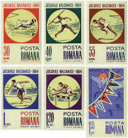 61910 MNH RUMANIA 1964 JUEGOS BALCANICOS EN BUCAREST - Otros & Sin Clasificación