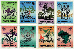 47955 MNH RUANDA 1978 10 ANIVERSARIO DEL ESCULTISMO EN RUANDA - Neufs