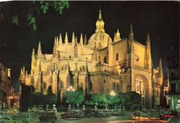 ESPAGNE - Segovia - Catedral - Nocturna - Carte Postale - Segovia