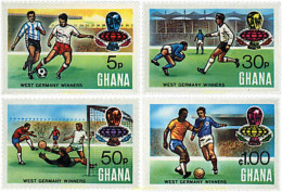 79696 MNH GHANA 1974 COPA DEL MUNDO DE FUTBOL. ALEMANIA-74 - Ghana (1957-...)