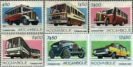 44662 MNH MOZAMBIQUE 1980 TRANSPORTES PUBLICOS EN MOZAMBIQUE - Mozambique