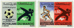 27616 MNH MARRUECOS 1971 JUEGOS MEDITERRANEOS EN ESMIRNA - Marokko (1956-...)