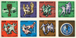 88829 MNH YEMEN. República árabe 1966 COPA DEL MUNDO DE FUTBOL. INGLATERRA-66 - Yemen