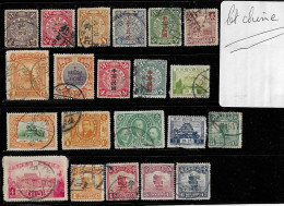 Lot Timbres Chine A Reclasser . - Used Stamps