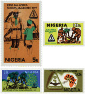 38629 MNH NIGERIA 1977 JAMBOREE AFRICANO - Nigeria (1961-...)