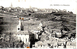 CPA RODEZ 12 Vue Générale Et Le Monastère - Rodez