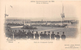 51-BETBENY-FÊTE FRANCO-RUSSE 1901- DEFILE DES COMPAGNIES CYCLISTES - Other & Unclassified