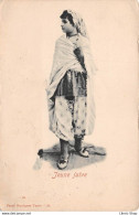 JUDAICA Tunisie Jeune Juive Photo Garrigues - Cpa < 1904 ( ͡◕ . ͡◕) ♣ - Jewish