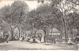 [42] SAINT-ETIENNE - La Place Marengo - Le Square -  Cpa 1919 - RIQUET Saint-Etienne ( ͡◕ ͜ʖ ͡◕) ♦ - Saint Etienne