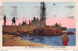 [47] Valréas-Plage ▓ Le Phare Et La Digue- Enfant, Pêcheurs Cpsm ± 1942 ( ͡◕ ͜ʖ ͡◕) ♦ - Autres & Non Classés