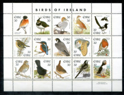 IRLAND 1051, 1100, 1120-1132 KB Mnh - Vögel, Birds, Oiseaux - IRELAND / IRLANDE - Blocchi & Foglietti